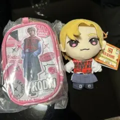 LIL LEAGUE ぬいぐるみマスコット＆クリアポーチ 山田晃大