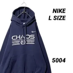 NIKE スウェットパーカー フーディー プルオーバー パーカー L ネイビー