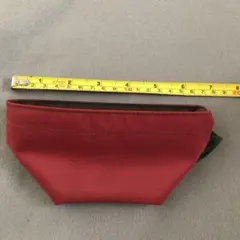 エルベシャプリエ ミニ ポーチ レッド×ブラウンのサムネイル