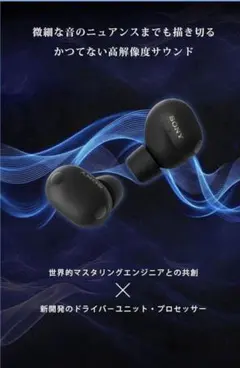 SONY ワイヤレスイヤホン WF-1000XM6 ブラック