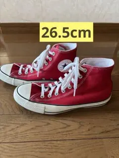 CONVERSE ALL STAR レッドハイカット　100周年