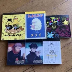 キャラクター メモ帳 6冊セット