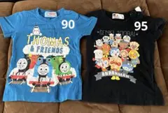 機関車トーマス　アンパンマン　Tシャツ　2枚