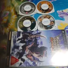 ジャンク。PSPソフトまとめ売り　クロヒョウ2　モンスターハンター