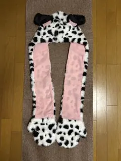 ディズニー　101匹わんちゃん　ファンキャップ　マフラー　帽子