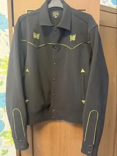 プ*ン様 バタフライ刺繍 ブラックジャケット