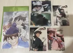 忍たま乱太郎 土井半助 最強の軍師入場特典 ウエハース、クリアカード