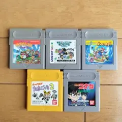 ゲームボーイソフト　５本セット