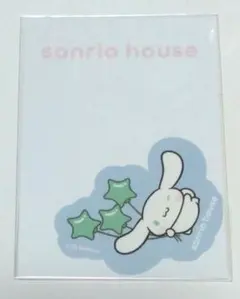 sanrio house シナモロール ノベルティステッカー