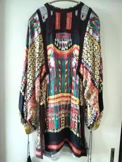 #snc 即決 エトロ ETRO チュニック カットソー 46 緑 花柄 半袖 レディース [404926] 2025年最新Etro レディース チュニックの人気アイテム - メルカリ