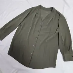 BEAUTY & YOUTH Vネックブラウス