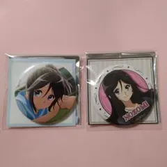 響けユーフォニアム　缶バッジ　2種　鎧塚みぞれ　傘木希美 響けユーフォニアム 缶バッジ 2種 鎧塚みぞれ 傘木希美 響け