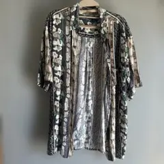 BRUNO レトロ 総柄シャツ Lサイズのサムネイル