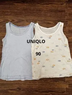 UNIQLO ユニクロ　肌着　ベビー肌着　90 タンクトップ肌着