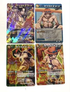 希少 ミラバト ポートガス・D・エース 大会限定プロモ 4枚 - メルカリ