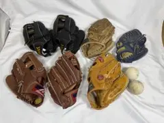 野球　グローブ　まとめ　セット