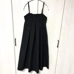 GRLブラック キャミワンピースFサイズ