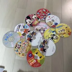 おためし　ディズニー　こどもちゃれんじ　子供向け教育DVD CD 12枚セット