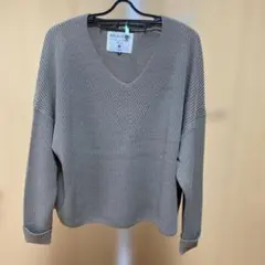 MICA & DEAL ベージュ Vネック ニット 36のサムネイル