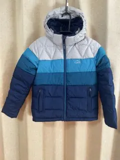 キッズ・エル・エル・ビーン・ダウン・ジャケット カラーブロック 8S