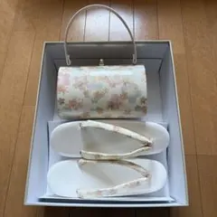 和装バッグと草履のセット3L　成人式　卒業式
