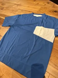 【Champion】 チャンピオン 半袖 Tシャツ ブルー Lサイズ