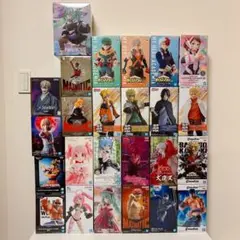新品未開封 フィギュア25種 ヒロアカ・ナルト・初音ミク・鬼滅の刃・呪術廻戦 他