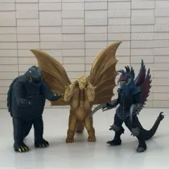 1993バンダイ キングギドラ メカキングギドラ ゴジラ 映画 特撮 人形