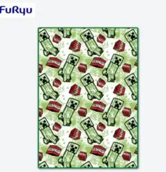 マインクラフト　大きな毛布：クリーパー