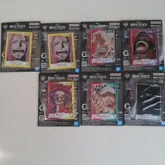 一番くじワンピース　CARD GAME G賞アクリルスタンド　ロー　イム　ガープ