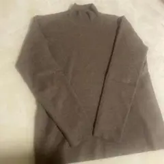 COCOMOMO ブラウン タートルネック セーター