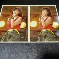菊池桃子 2L版写真 2枚セット