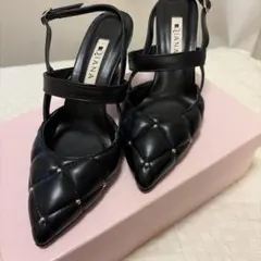 【期間限定お値下げ】DIANAダイアナ　ブラックパンプス　23.5cm