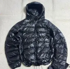 mont-bell ダウンジャケット ブラック 800FP ドローコード y2k
