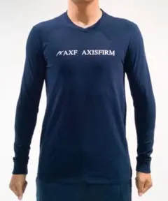 新品　AXF プリント長袖Tシャツ　Mサイズ　アクセフ　ベルガード　野球