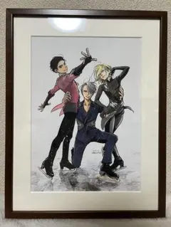 ユーリ!!! on ICE　複製原画　ヴィクトル　ユーリ　セット Amazon.co.jp: ユーリ on ICE 限定受注生産 複製原画 ヴィクトル