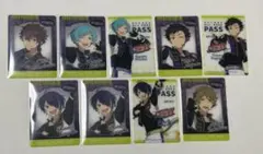 流星隊 クリアフォトカード 9枚 あんスタ ドリライ くじ ローソン