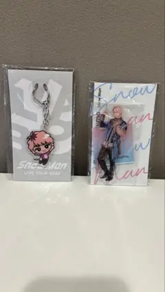 佐久間大介 さっくん Snow Man 2022 アクスタ すのチル　2点