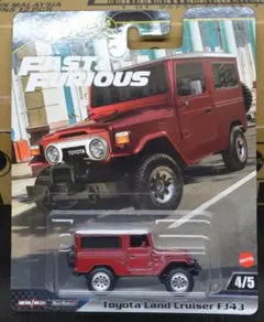 ホットウィール　ワイルドスピード　トヨタ　ランド　クルーザー　FJ43　未開封