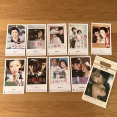 東宝『百恵 友和 主演 劇場公開版オリジナルポスター 10枚セット（非売品）』 東宝『百恵 友和 主演 劇場公開版オリジナルポスター 10枚セット