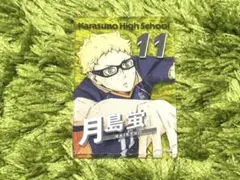 ダイソー　ハイキュー！！ アクリルブロック　月島蛍