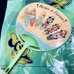 【匿名配送】第一生命 非売品　ミッキーマウス　ミニーマウス　ミニうちわ