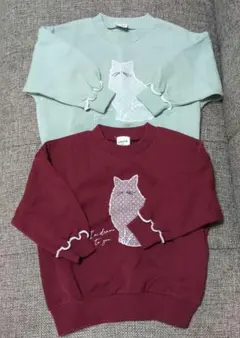 トレーナー2枚セット　90cm　未着用