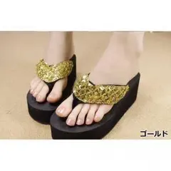 新品/きらきら/スパンコール/サンダル/品番M57