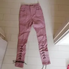 くすみピンク パンツ