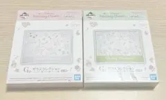 一番くじ ポケモン Fantasy Closet G賞ガラスプレート 2種セット