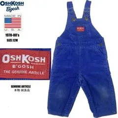 USA製 1970-80年代 OSHKOSH ビンテージ オーバーオール 12M