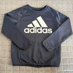 adidas 黒 長袖カットソー