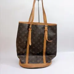 LOUIS VUITTON モノグラム バケットGM バケツ トートバッグ ロゴのサムネイル