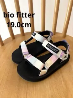 サンダル19.0cm 女の子 bio fitter パステルカラーのサムネイル